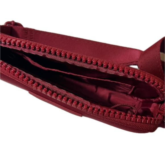 Sephora X Dagne Dover Crossbody Phone Bag Burgundy Red Neoprene - Picture 7 of 7